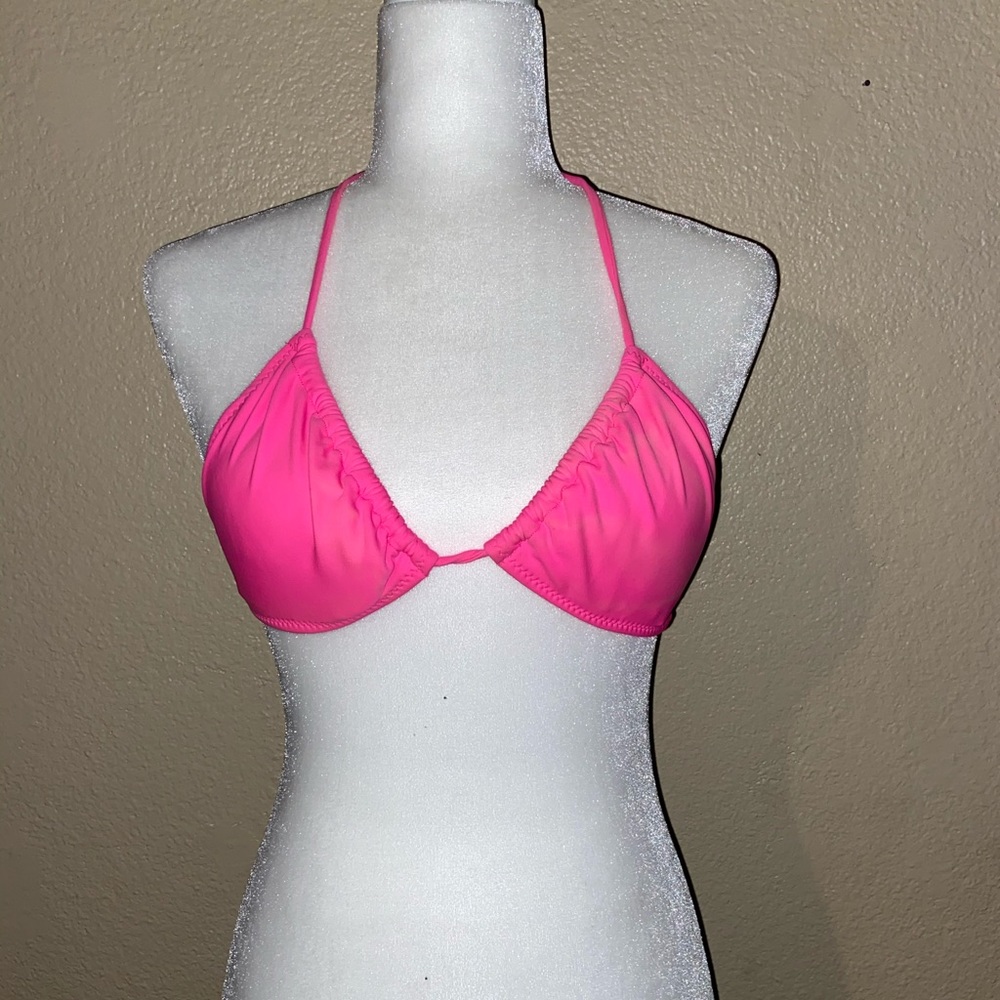 Hot Pink Bikini Top